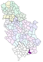 Opština Bujanovac u Srbiji
