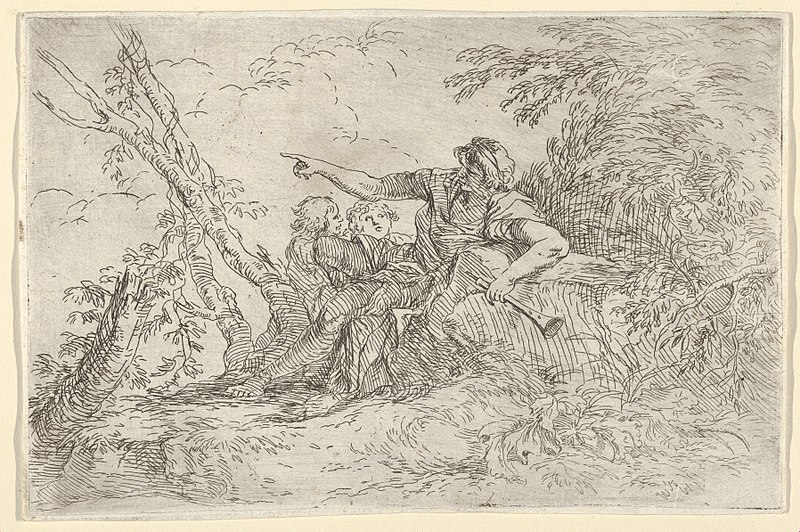 File:Shepherd holding a flute and two other figures in a landscape MET DP836206.jpg