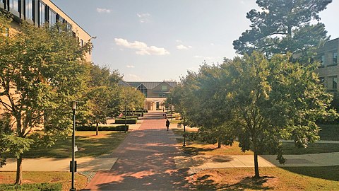 Shollmier Plaza at the University of Arkansas.jpg