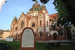 Jakab and Komor Square Synagogue in Subotica, Serbia