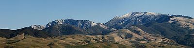 Thumbnail for File:Snow on Mt Diablo.jpg