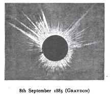 September 8, 1885
Series member 46 Solar eclipse 1885Sep08-Graydon.png