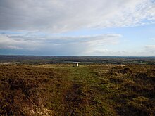 Vue du sommet de la Calotte Saint-Joseph en Langonnet.