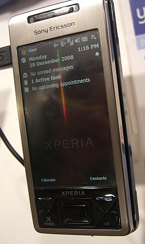 Windows-powered Xperia X1, the very first Xperia device
