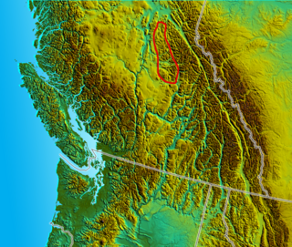 Quesnel Highland mountain in Canada