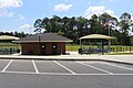 Sports Field 5, restrooms and bleachers