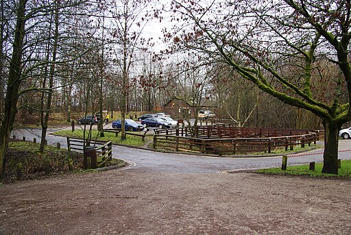 Spring Wood Visitor Centre and car park - geograph.org.uk - 2266719