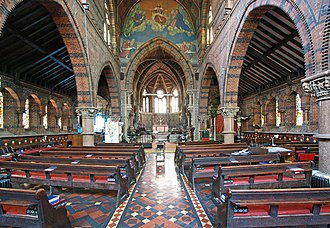 St James the Less, Pimlico St James the Less, Vauxhall Bridge Road, SW1 - East end - geograph.org.uk - 1851158.jpg