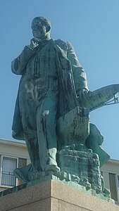 Monument à Augustin Normand, détail (1911), Le Havre.