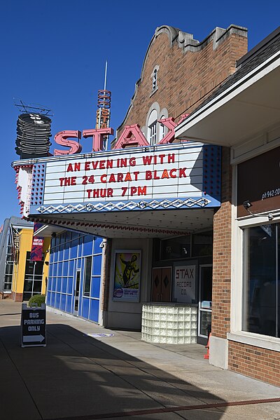 The Stax Museum on McLemore Avenue in Memphis, founded in 2003, is a replica of the Stax studio, built on the same site where many of the historic Sta