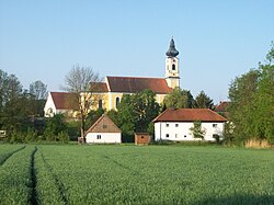 Stephansposching seen from the north