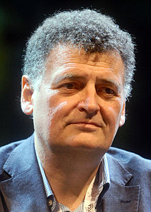 Then-head writer and showrunner Steven Moffat wrote "The Day of the Doctor", which he stated would "change the narrative" of Doctor Who. Steven Moffat - Lucca Comics and Games 2015.JPG