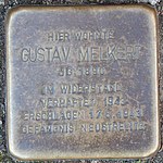 Stumbling block Gustav Melkert