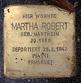 Martha Robert, Jenaer Straße 11, Berlin-Wilmersdorf, Deutschland