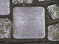 der Stolperstein für Johanna Tepel