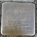 Stolperstein Köln Theodor-Heuss-Ring 60 Amalie Blühdorn