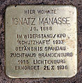 Ignatz Manasse, Manteuffelstraße 62, Berlin-Kreuzberg, Deutschland