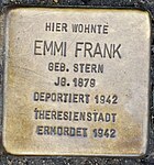 Stumbling Stone Remscheid Alleestraße 20 Emmi Frank.jpg