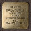 Stolperstein Xantener Str 7 (Wilmd) Paula Segall.jpg