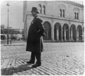 Street types of New York City-Policeman, standing full length facing left