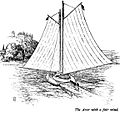 L'Arar, P.G. Hamerton's steel-hulled catamaran ca. 1895.