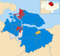 Swale UK local election 2011 map.svg