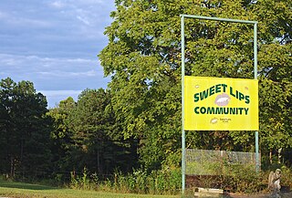 <span class="mw-page-title-main">Sweet Lips, Tennessee</span> Unincorporated community in Tennessee, United States