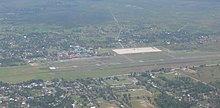 Overlooking the airport from the plane Syamsuddin Noor Bird Eye View - panoramio.jpg