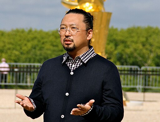 Takashi Murakami at Versailles Sept. 2010 (1)