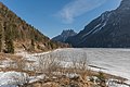 * Nomination Lake Predil with Cinque Punte in the background, Valle Rio del Lago, Tarvisio, Friuli-Venezia Giulia, Italy --Johann Jaritz 04:08, 4 March 2016 (UTC) * Promotion Good quality. --Cccefalon 05:23, 4 March 2016 (UTC)