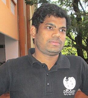 Pranayraj Vangari Film Maker, Theatre Artiste, Researcher and Telugu Wikipedia Admin