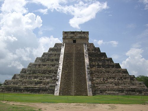 Kukulkan Temple in Chichén Itzá, Yucantán Península