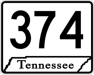 <span class="mw-page-title-main">Tennessee State Route 374</span> State highway in Tennessee, United States