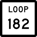 File:Texas Loop 182.svg