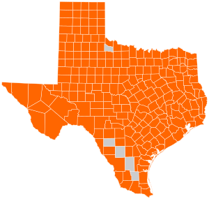 Texas Republican presidential primary, 2012.svg