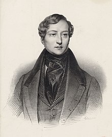 Sigismund Thalberg, Stich von Achille Devéria, 1836 (Quelle: Wikimedia)