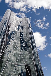 The Bow (skyscraper) 1,700,000 sq ft office building in downtown Calgary, Alberta, Canada