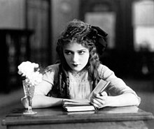 Rosen's example of the Eternal Child, Mary Pickford in the film The Poor Little Rich Girl (1917) The Poor Little Rich Girl (1917).jpg