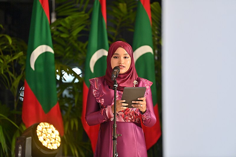 File:The President's scholarship and High Achiever's scholarship award ceremony in Maldives on May 2023 63.jpg