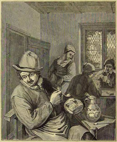 File:The Smoker by J. Jackson from print from a picture by Ostade.png