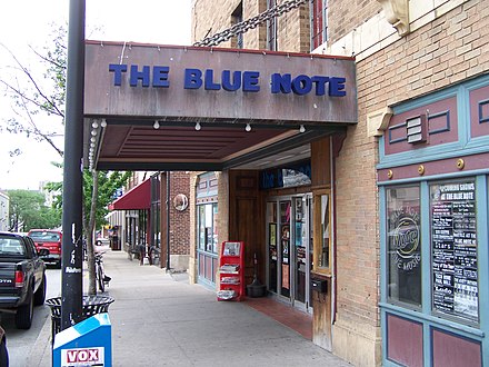 The Blue Note is a rock and pop venue located in Downtown Columbia.