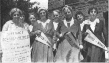 The faculty of South Dakota's suffrage school (1918) The faculty of South Dakota's suffrage school (1918).png