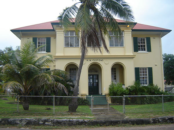 Customs House on Thursday Island.