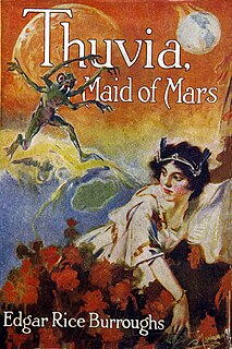 <i>Thuvia, Maid of Mars</i> 1916 novel by Edgar Rice Burroughs