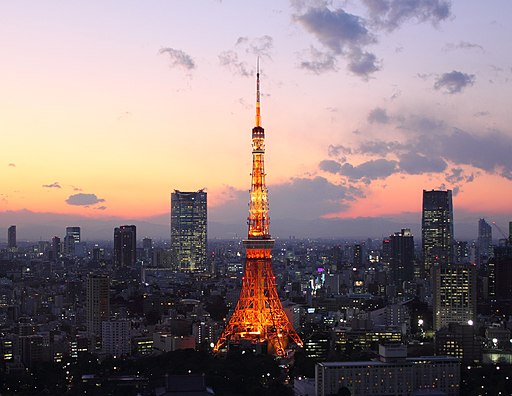 Tokyo Tower Afterglow