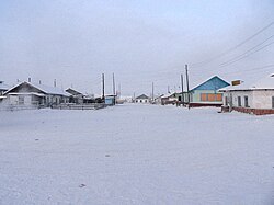 Tomtor pendant l'hiver