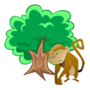 Thumbnail for File:Tree and monkey.png