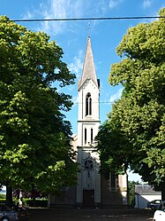 The church in Trogues