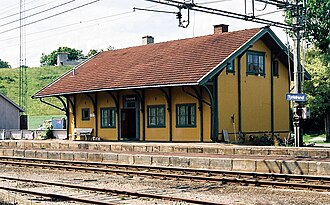 Tyristrand Train Station Tyristrand stasjon.jpg