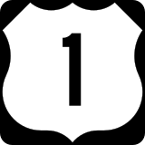 U.S. Route 1 shield